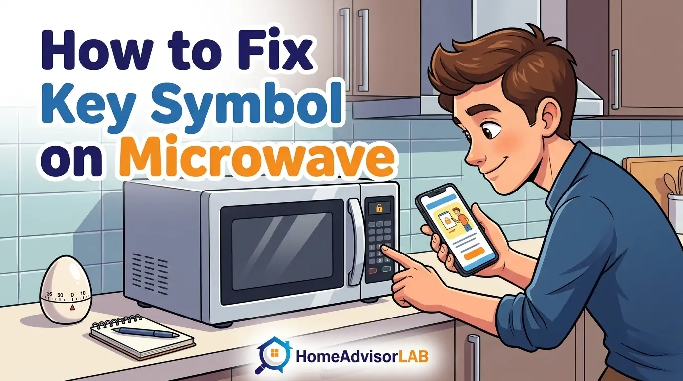 How to Fix Key Symbol on Microwave