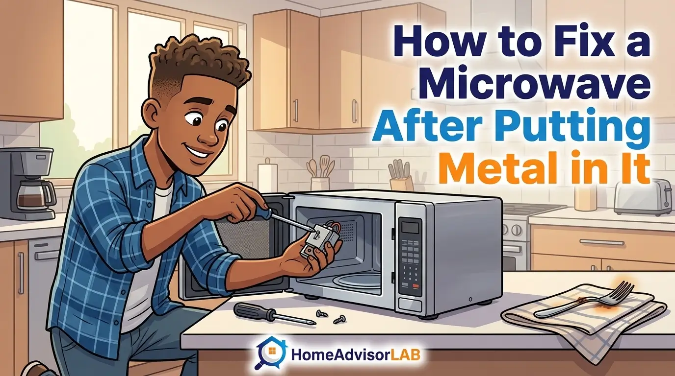 How to Fix a Microwave After Putting Metal in It