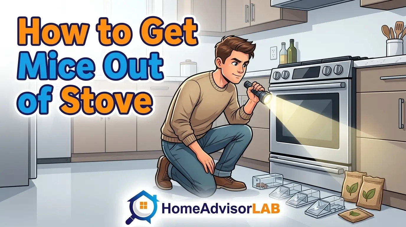 How to Get Mice Out of Stove