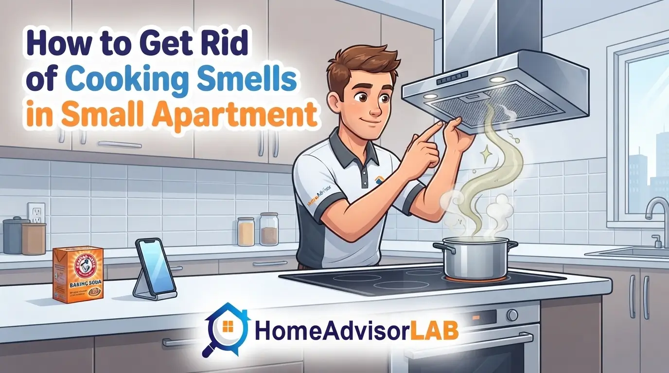 How to Get Rid of Cooking Smells in Small Apartment