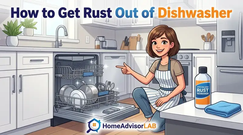 How to Get Rust Out of Dishwasher