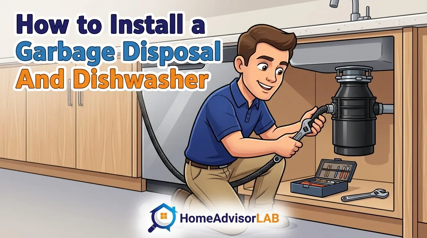 How to Install a Garbage Disposal And Dishwasher