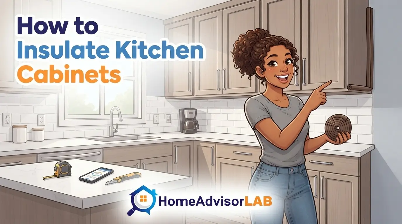 How to Insulate Kitchen Cabinets