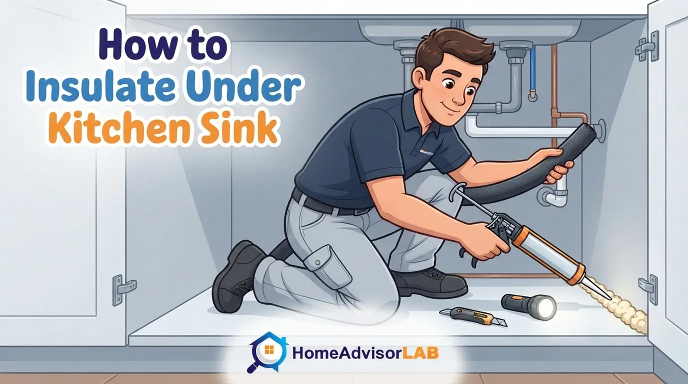 How to Insulate Under Kitchen Sink