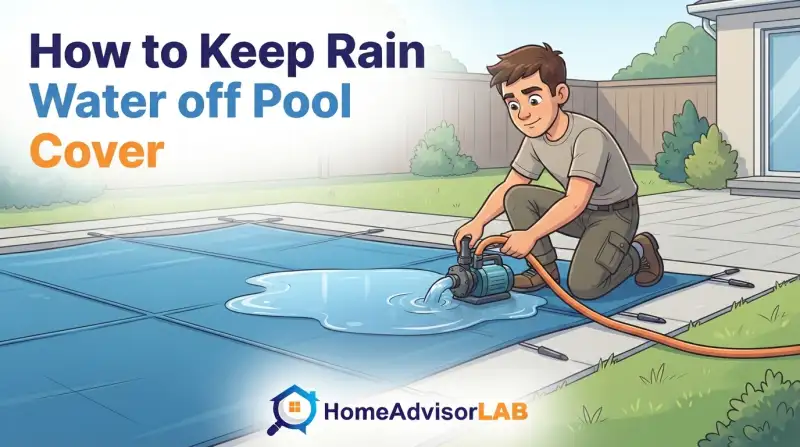How to Keep Rain Water off Pool Cover