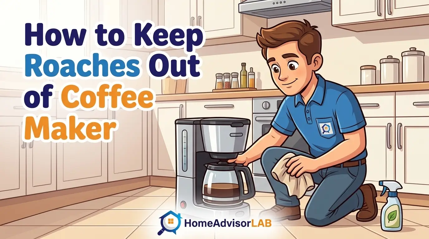 How to Keep Roaches Out of Coffee Maker