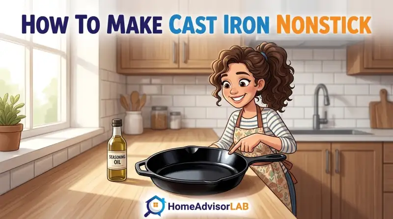 How to Make Cast Iron Nonstick