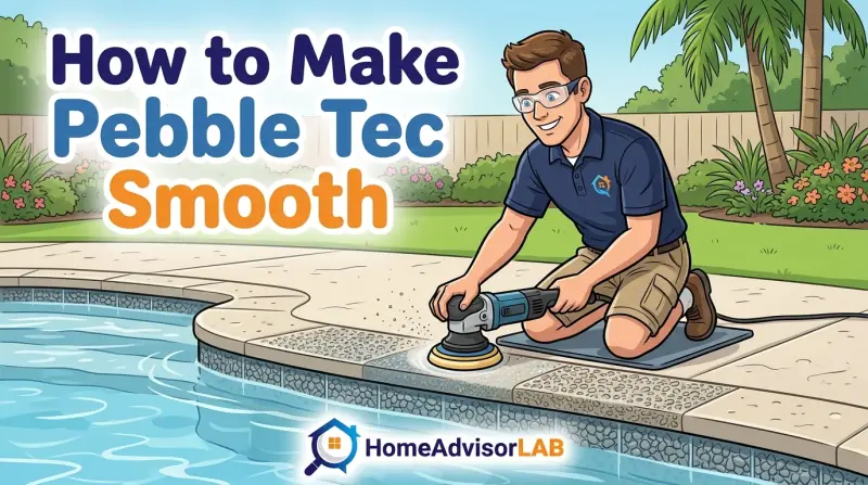 How to Make Pebble Tec Smooth
