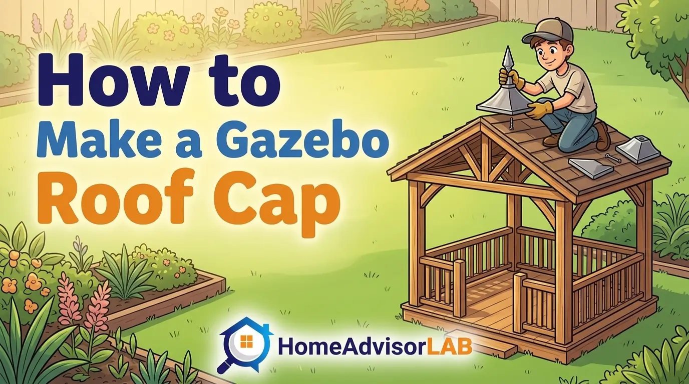 How to Make a Gazebo Roof Cap