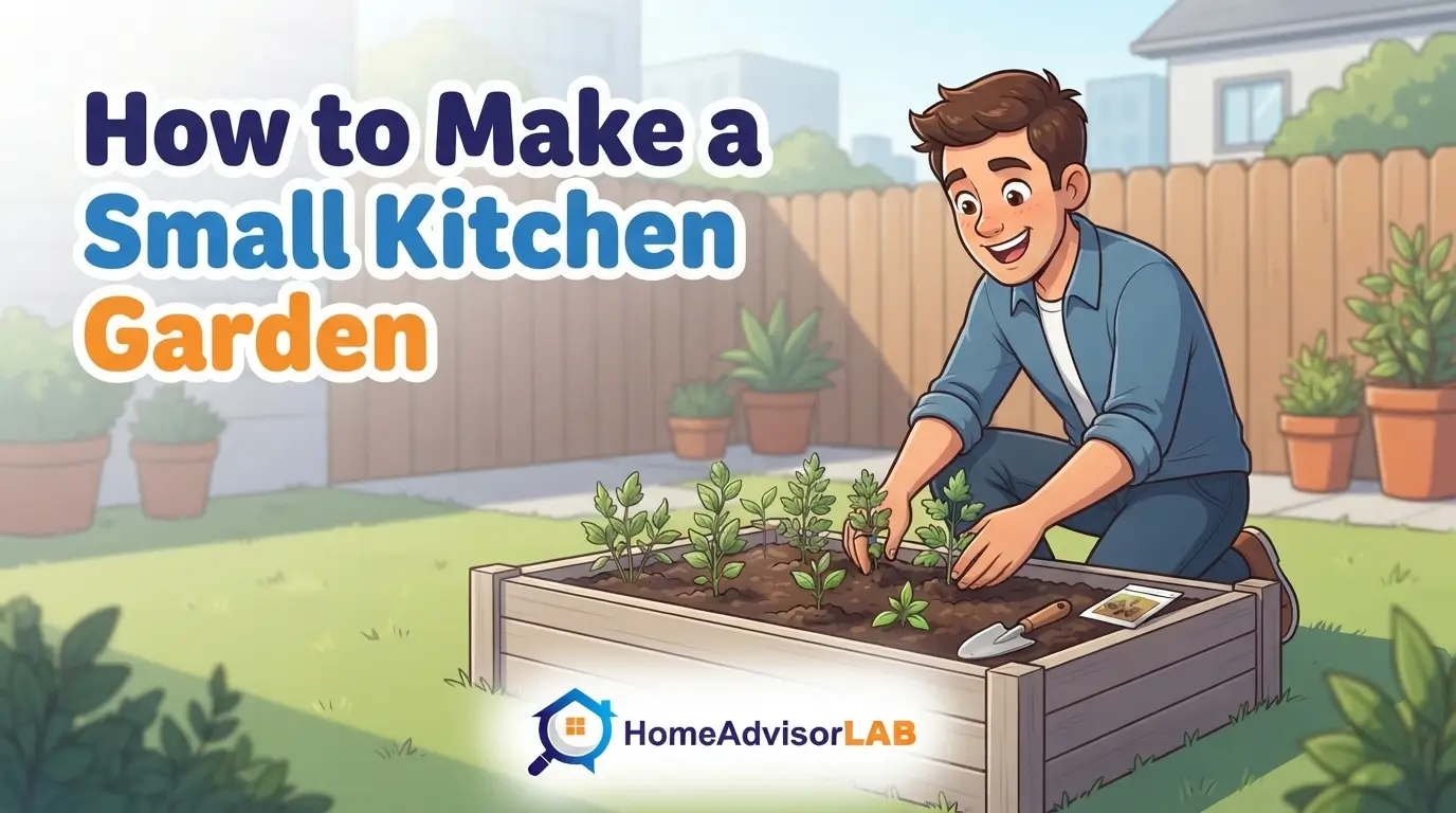 How to Make a Small Kitchen Garden
