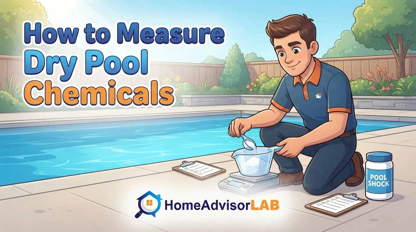 How to Measure Dry Pool Chemicals