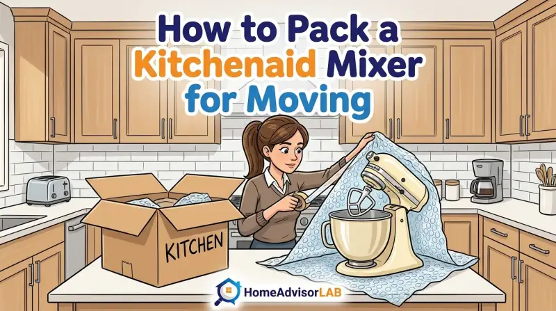 How to Pack a Kitchenaid Mixer for Moving