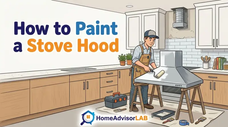 How to Paint a Stove Hood