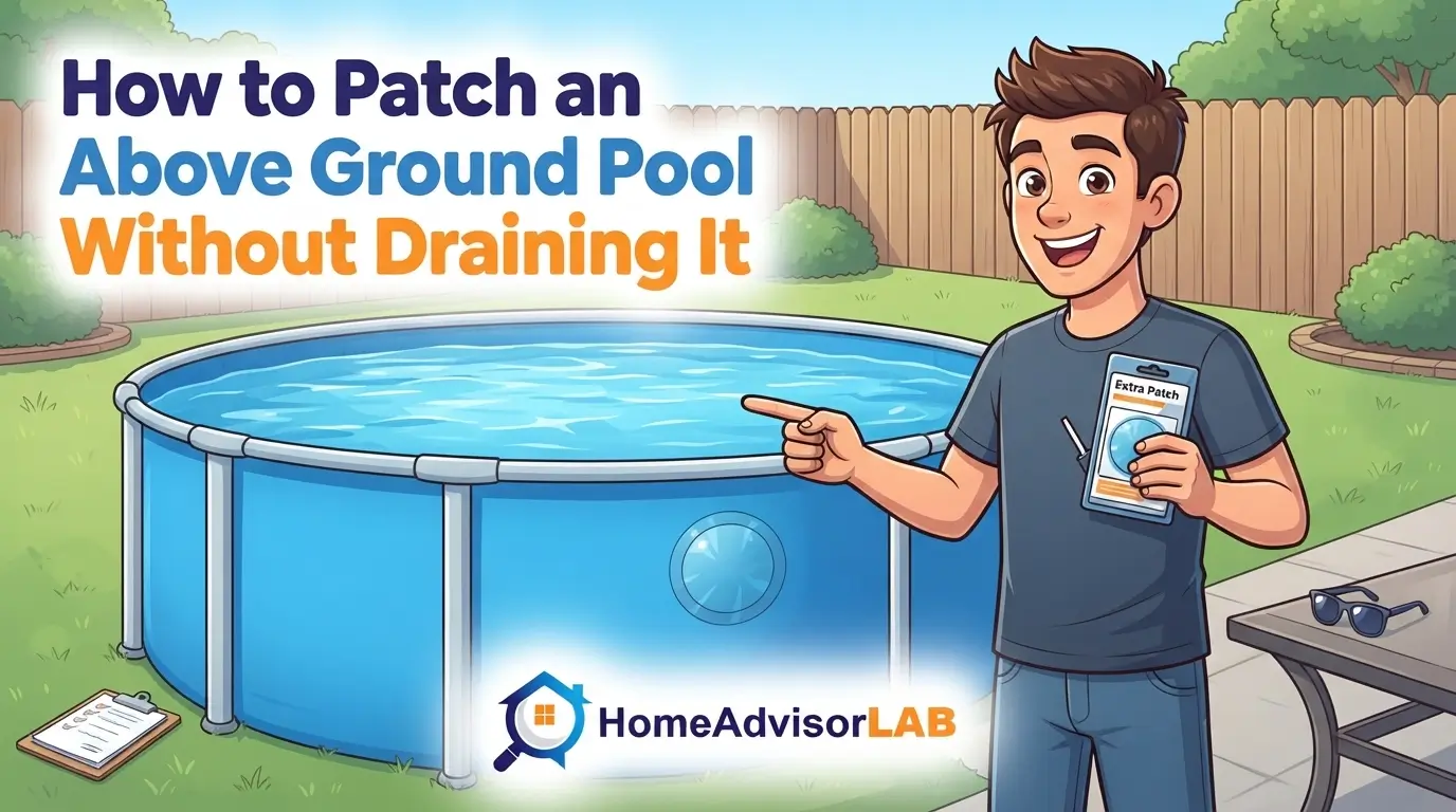How to Patch an Above Ground Pool Without Draining It
