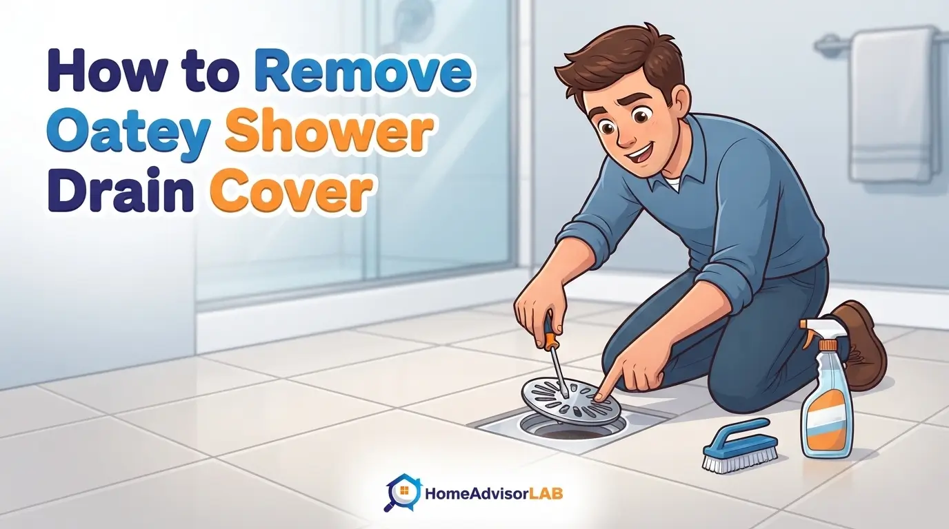 How to Remove Oatey Shower Drain Cover
