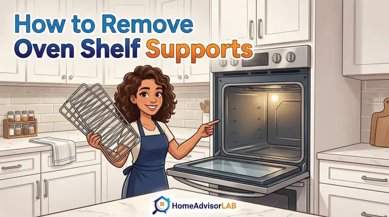 How to Remove Oven Shelf Supports