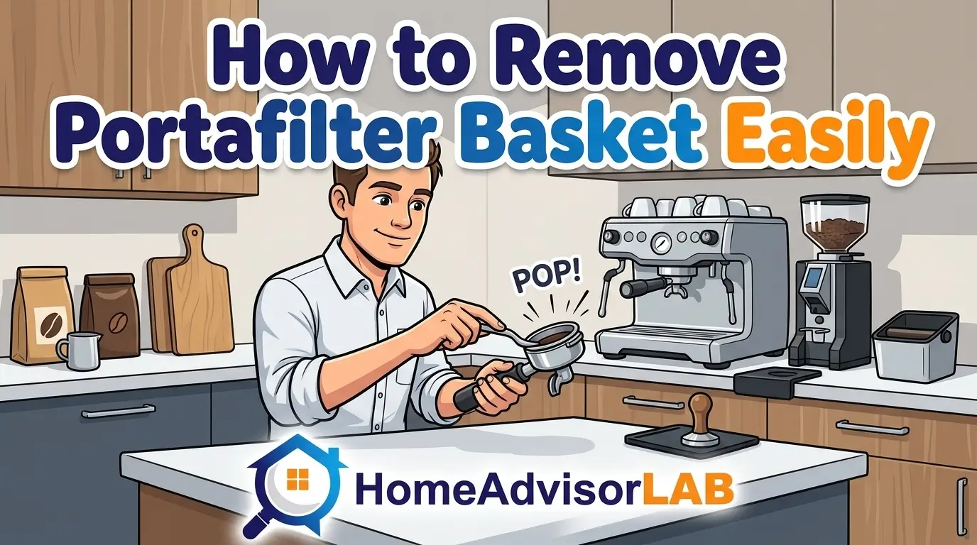 How to Remove Portafilter Basket Easily