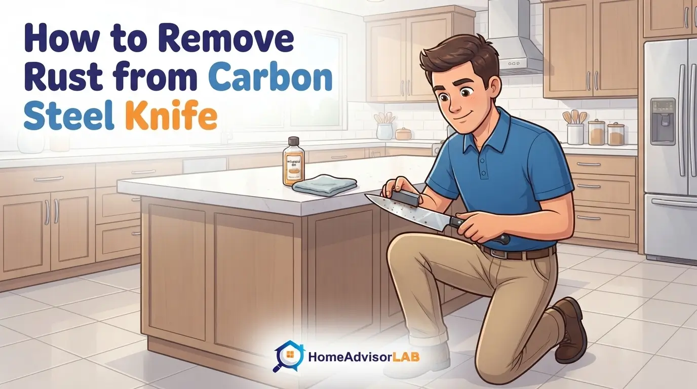 How to Remove Rust from Carbon Steel Knife
