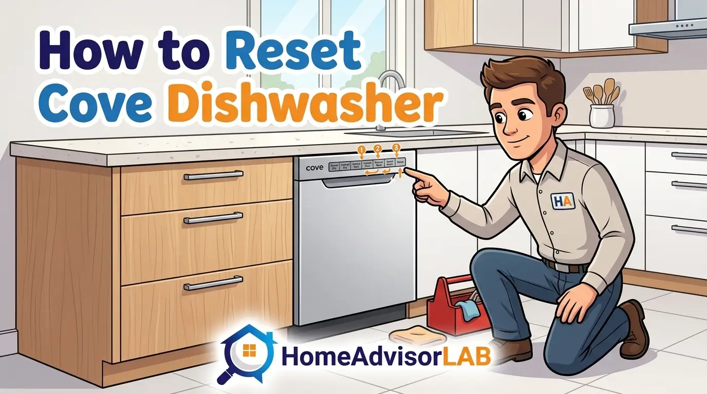 How to Reset Cove Dishwasher