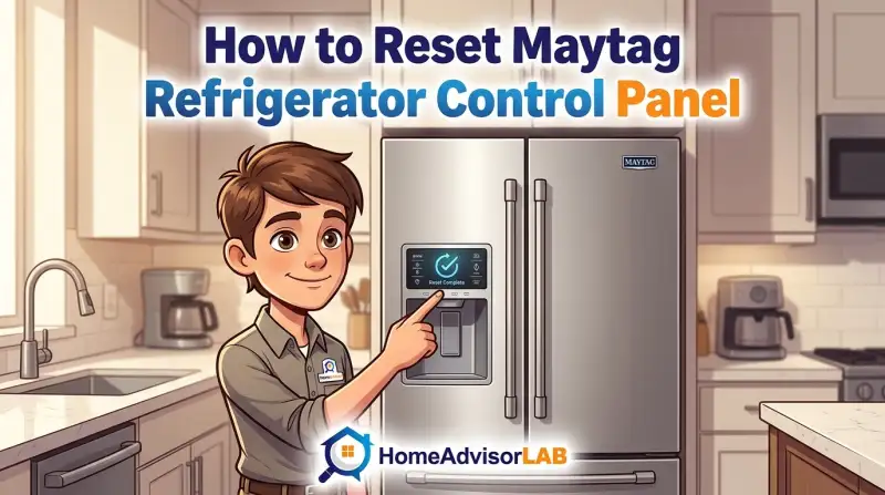 How to Reset Maytag Refrigerator Control Panel