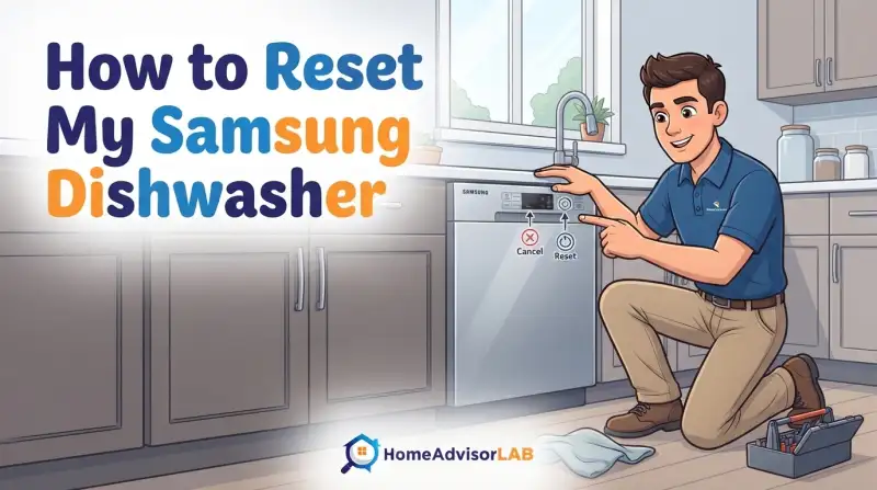 How to Reset My Samsung Dishwasher