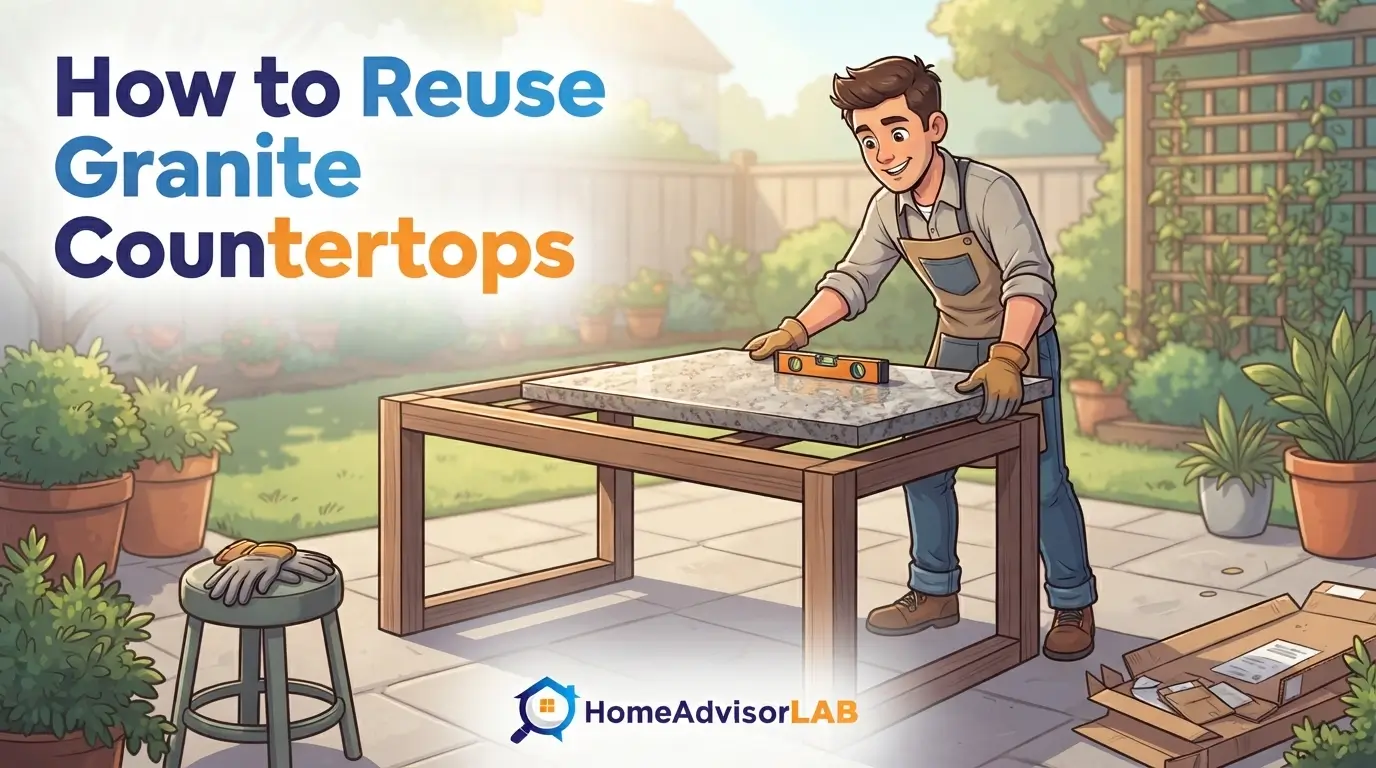 How to Reuse Granite Countertops