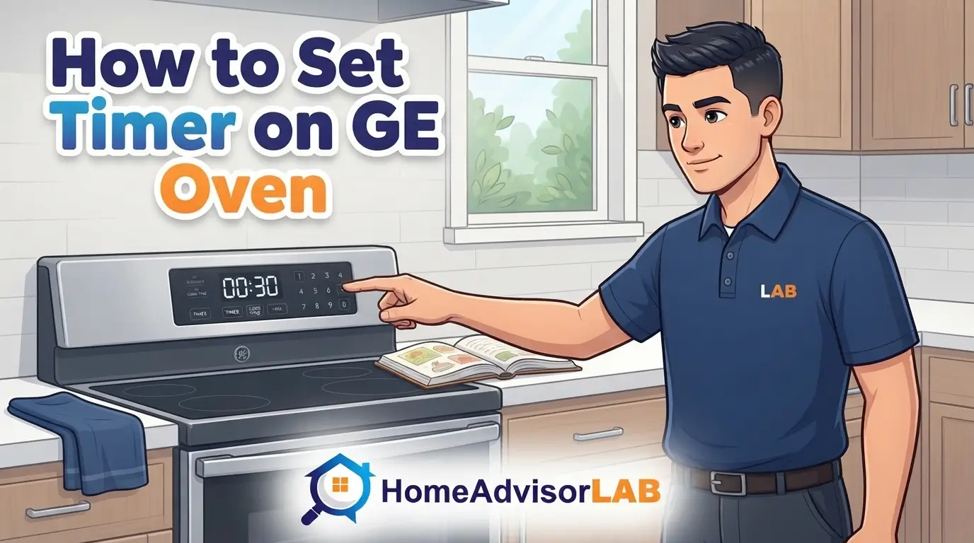 How to Set Timer on GE Oven