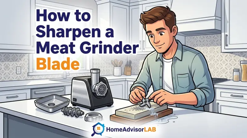 How to Sharpen a Meat Grinder Blade