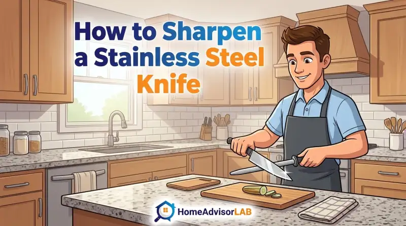 How to Sharpen a Stainless Steel Knife