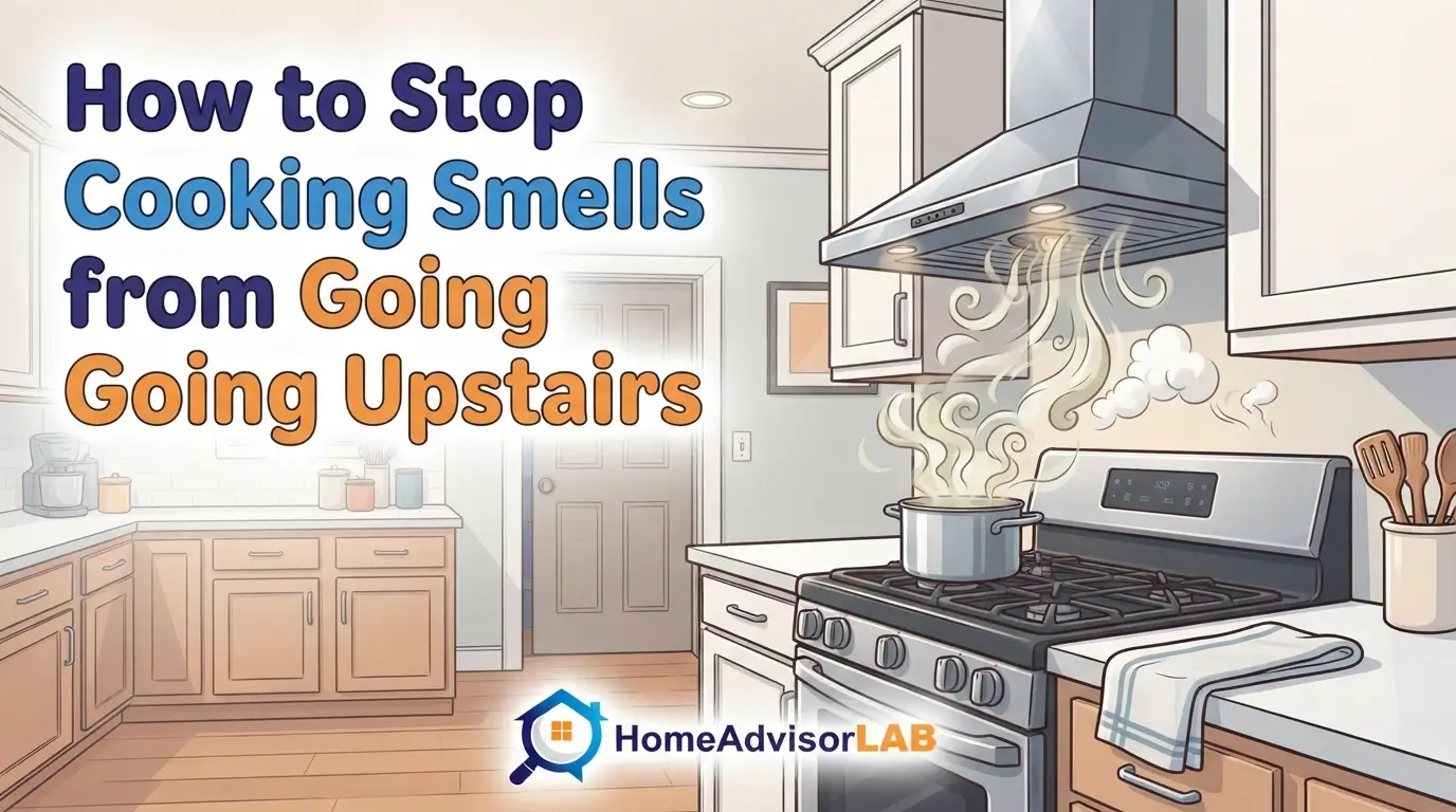 How to Stop Cooking Smells from Going Upstairs