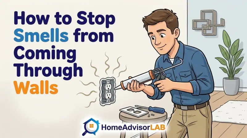 How to Stop Smells from Coming Through Walls