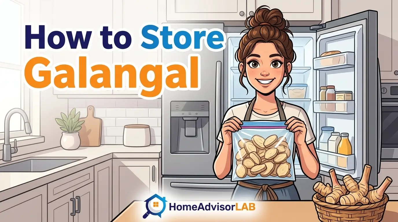How to Store Galangal