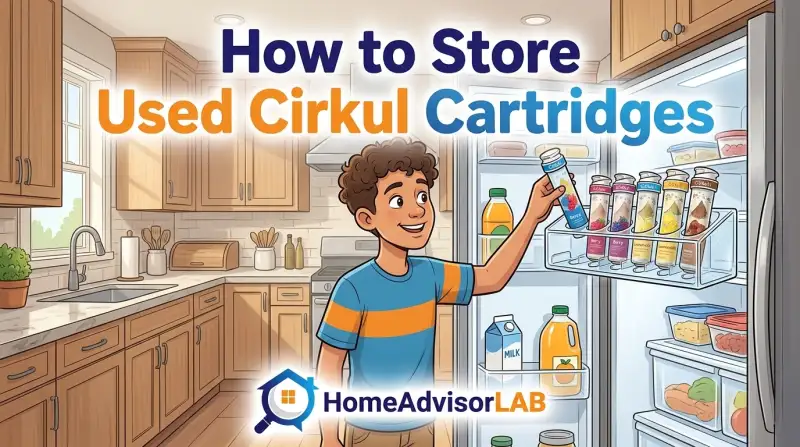 How to Store Used Cirkul Cartridges