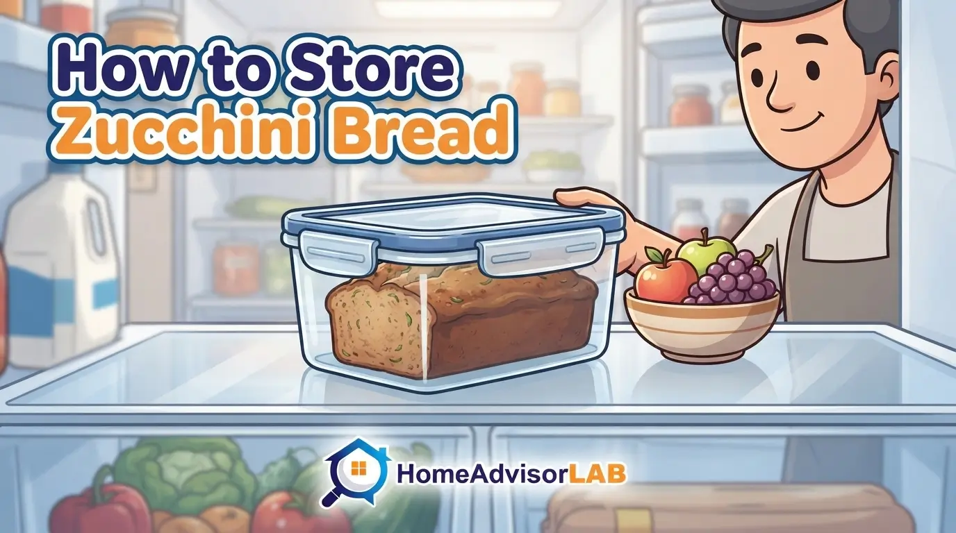 How to Store Zucchini Bread