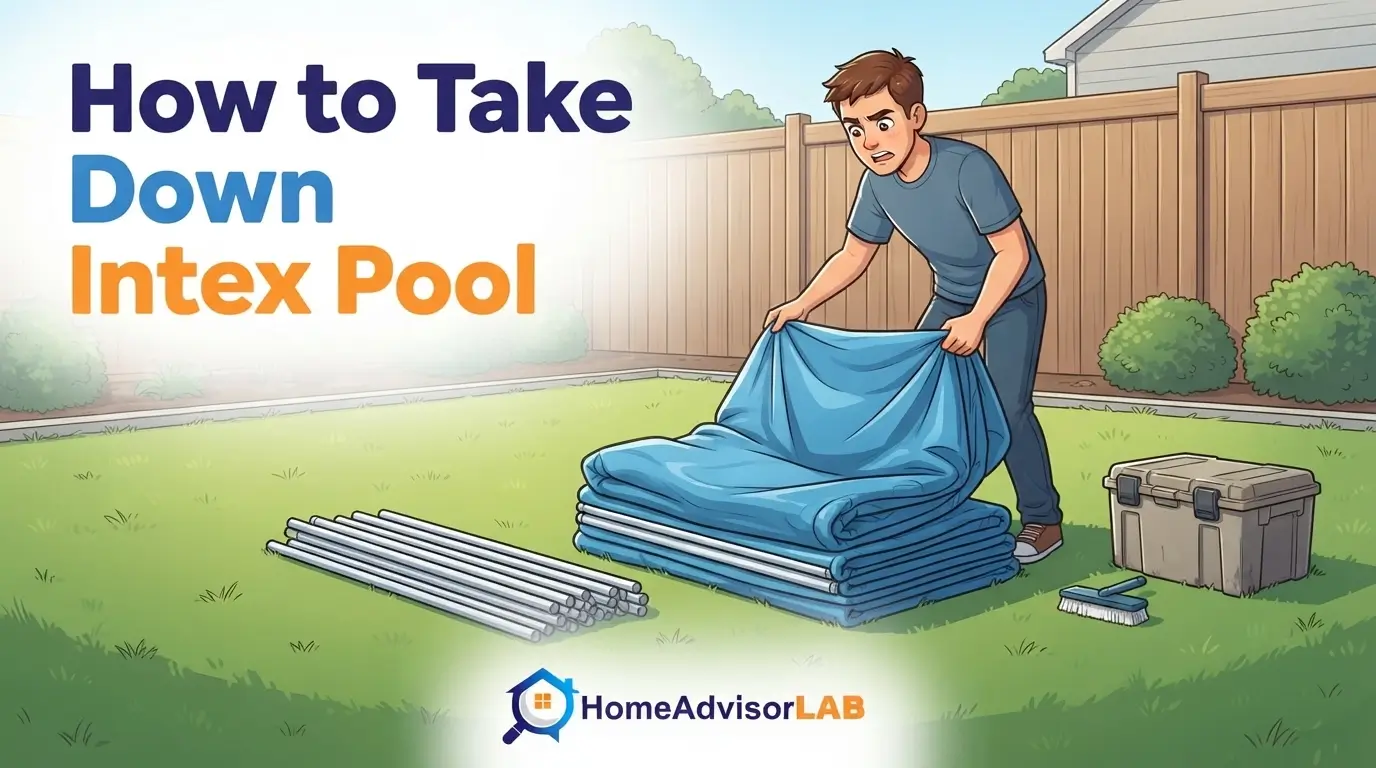 How to Take Down Intex Pool