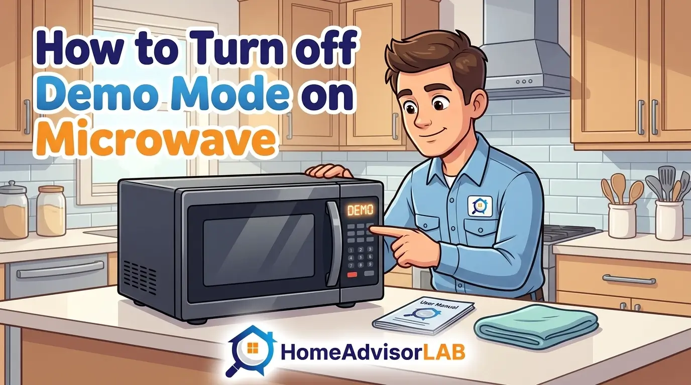 How to Turn off Demo Mode on Microwave