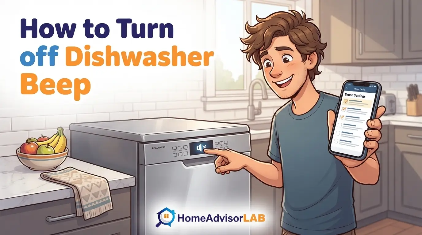 How to Turn off Dishwasher Beep
