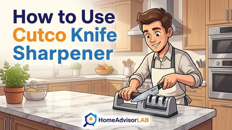 How to Use Cutco Knife Sharpener