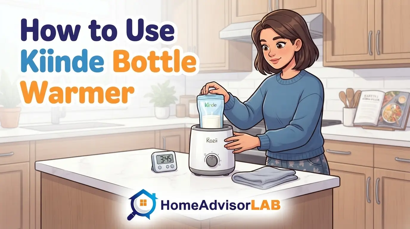How to Use Kiinde Bottle Warmer