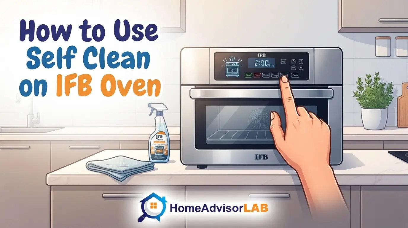 How to Use Self Clean on IFB Oven