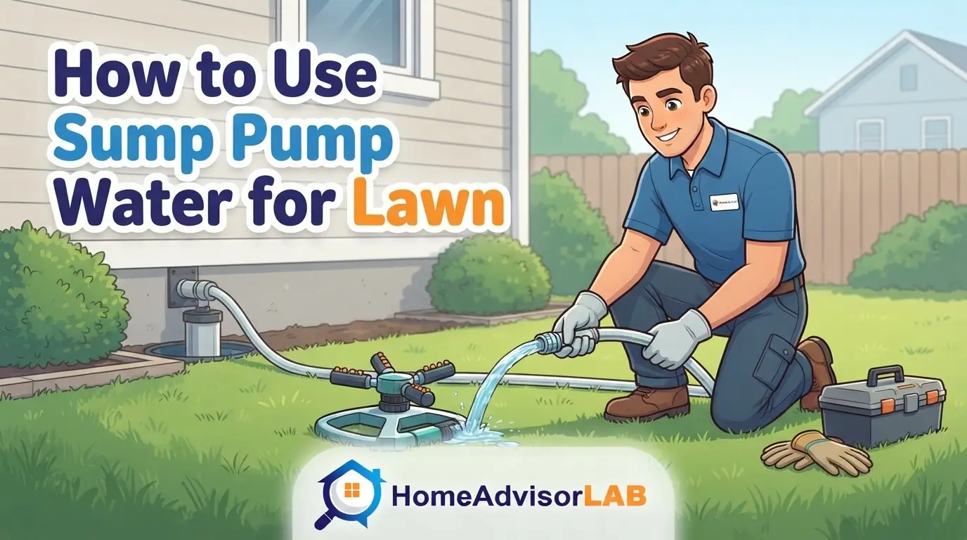 How to Use Sump Pump Water for Lawn