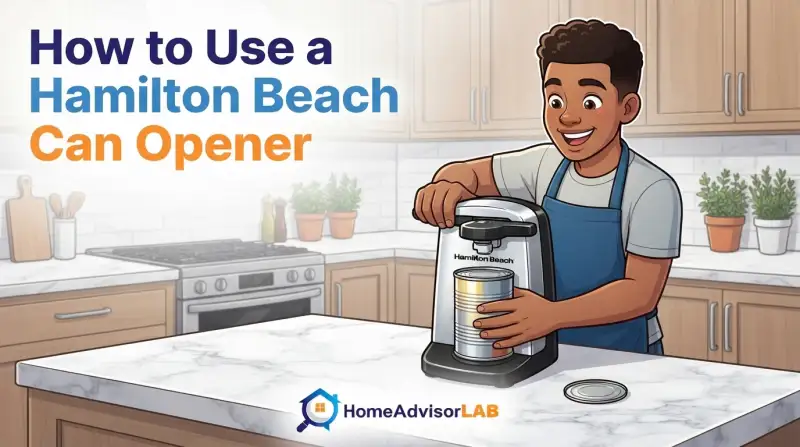 How to Use a Hamilton Beach Can Opener