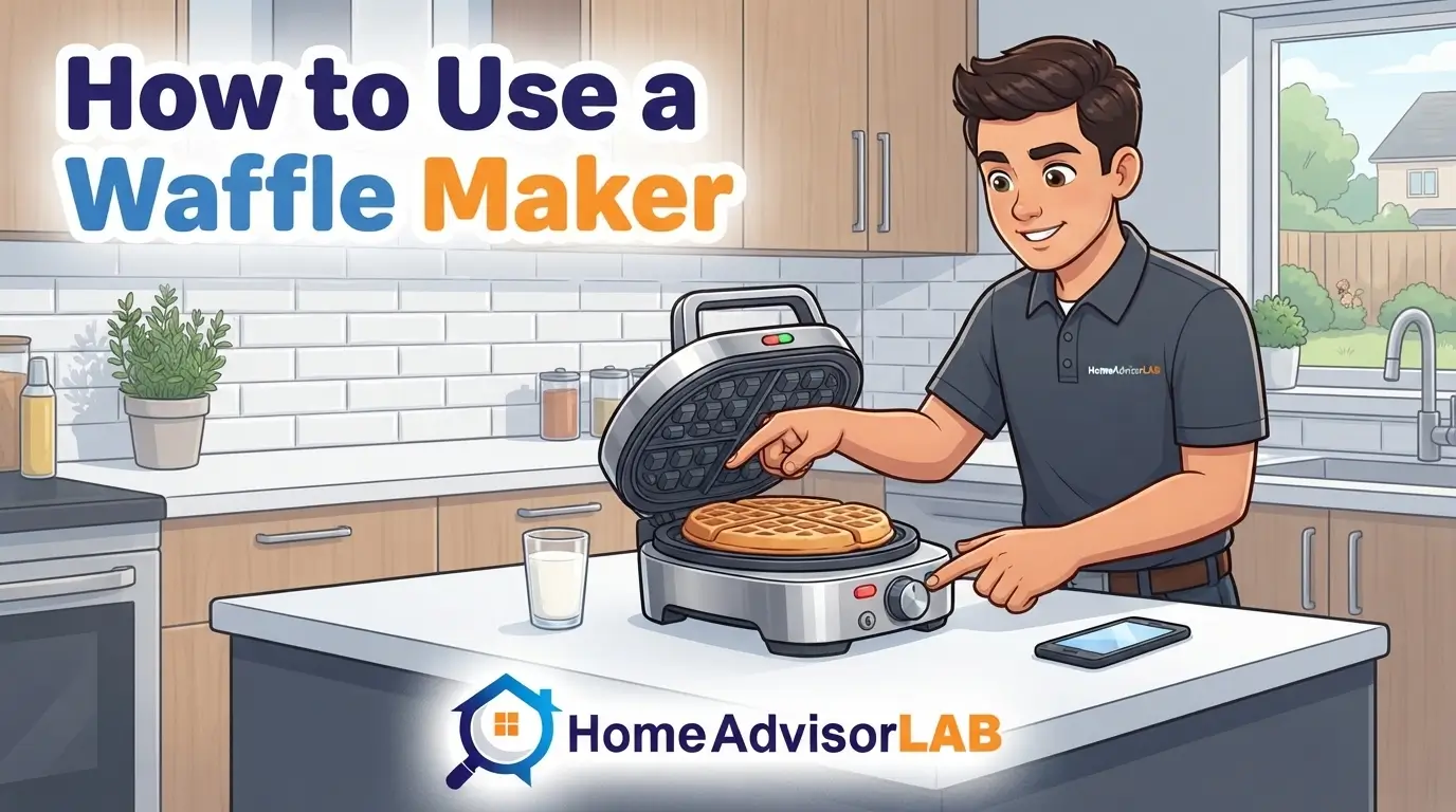 How to Use a Waffle Maker