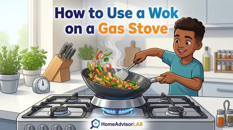 How to Use a Wok on a Gas Stove