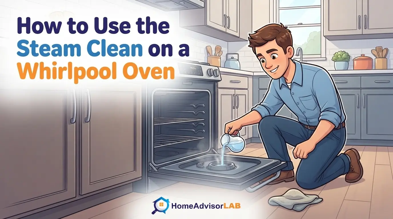 How to Use the Steam Clean on a Whirlpool Oven