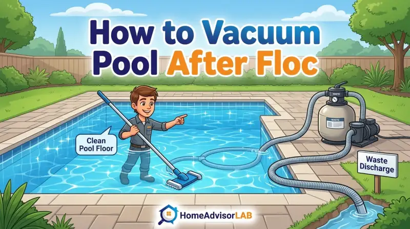 How to Vacuum Pool After Floc