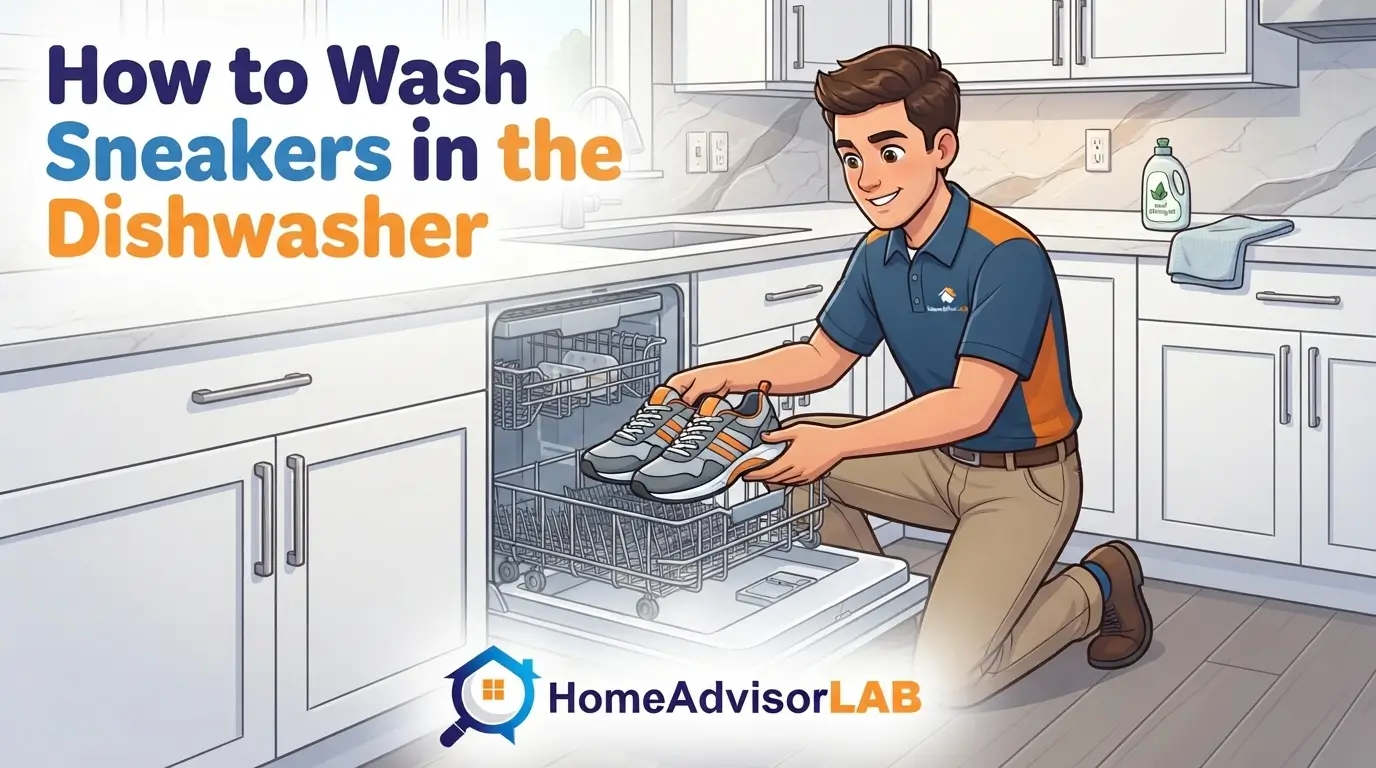 How to Wash Sneakers in the Dishwasher