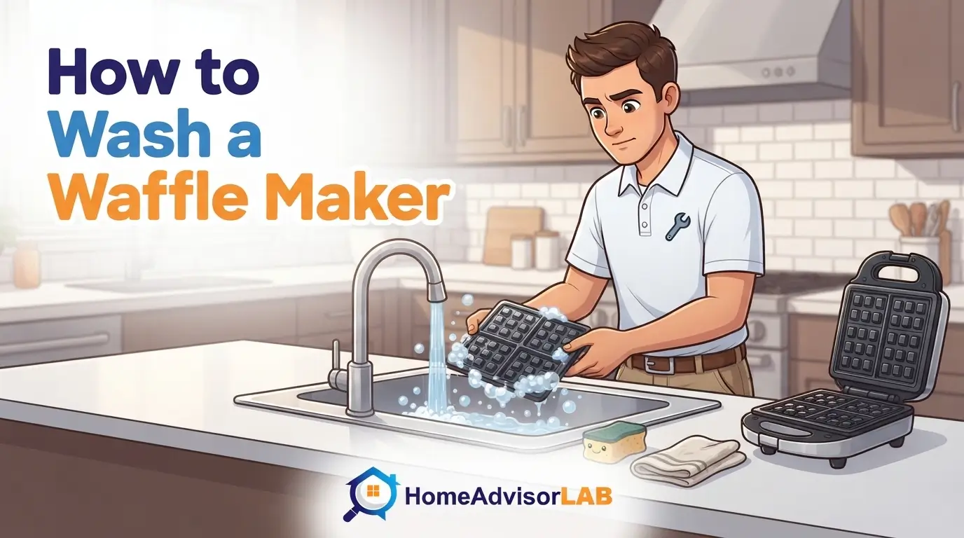 How to Wash a Waffle Maker