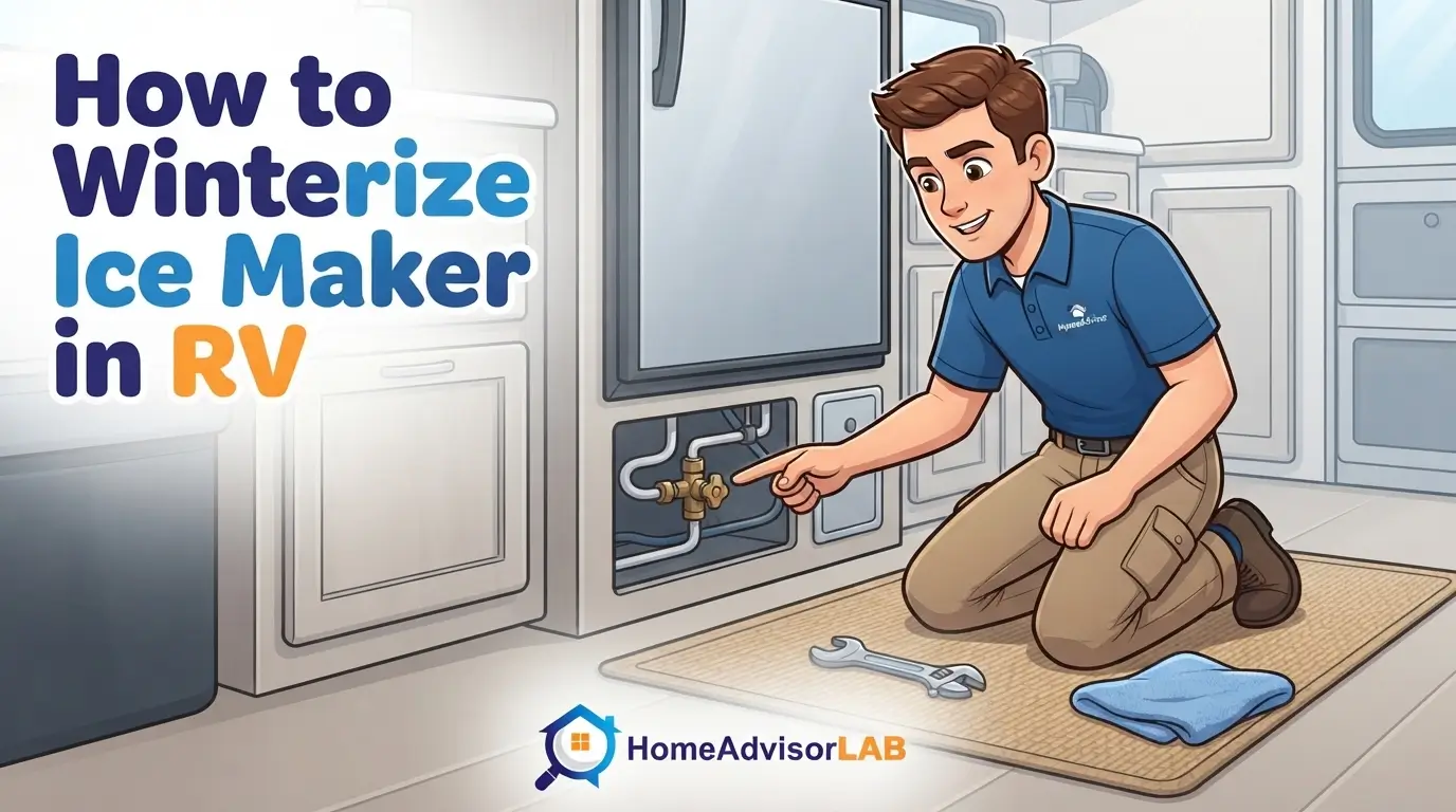 How to Winterize Ice Maker in RV