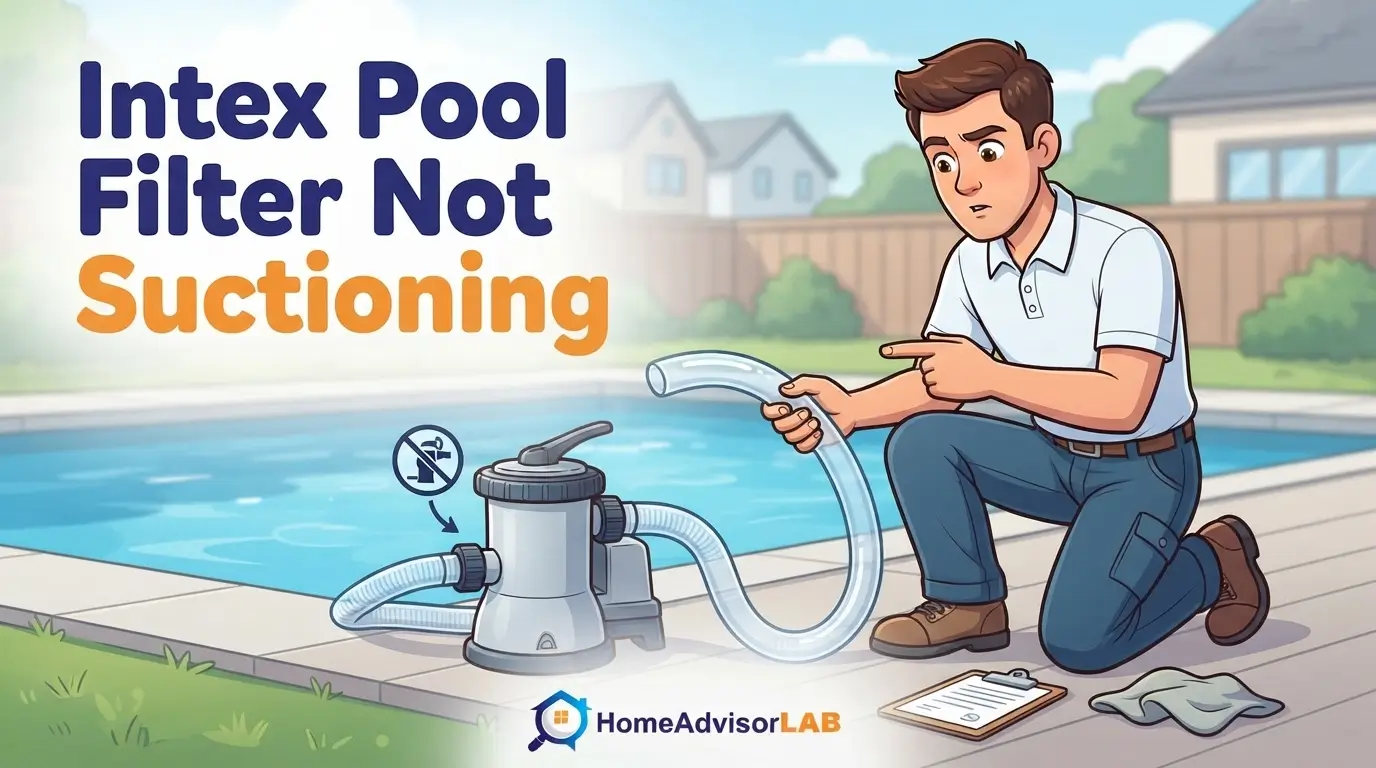 Intex Pool Filter Not Suctioning